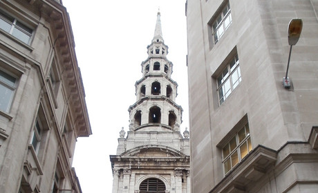 St Bride's church, Fleet Street