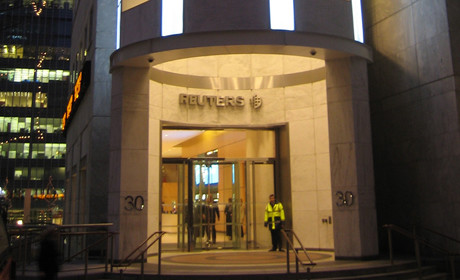 Reuters building Canary Wharf
