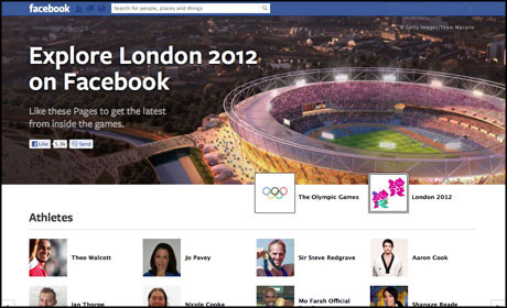 Facebook Olympics London 2012