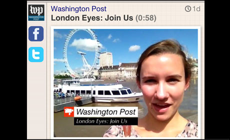 Washington Post Socialcam