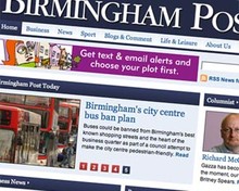 Image of birmingham post website