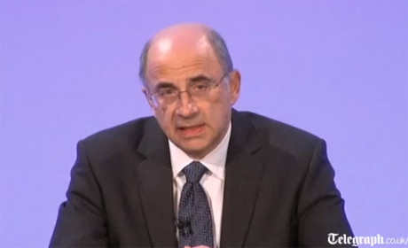 Leveson delivering report