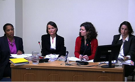 Women's rights groups before Leveson