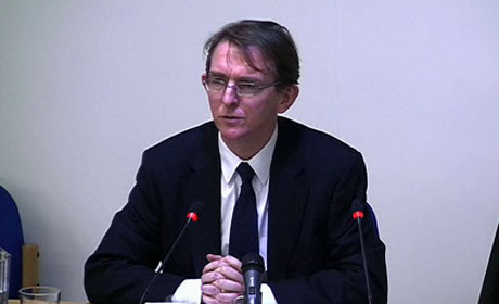 Tony Gallagher at Leveson inquiry