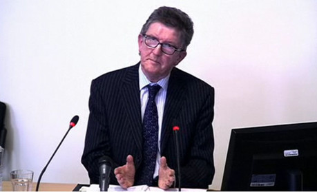 Adrian Faber at the Leveson inquiry