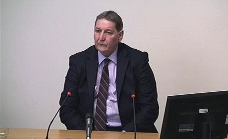 Clive Driscoll at the Leveson inquiry