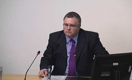 Dave Harrison at the Leveson inquiry