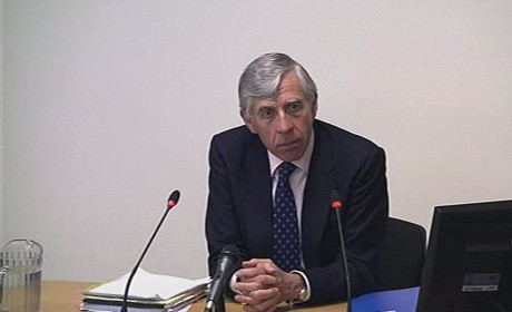 Jack Straw at the Leveson inquiry