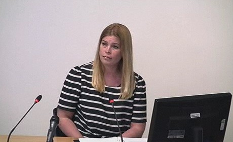 Lucy Panton at the Leveson inquiry