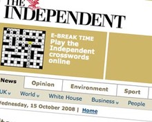 Screenshot of Independent.co.uk