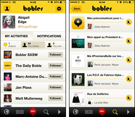 Bobler - app for journalists