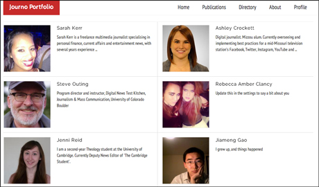 Journo Portfolio directory