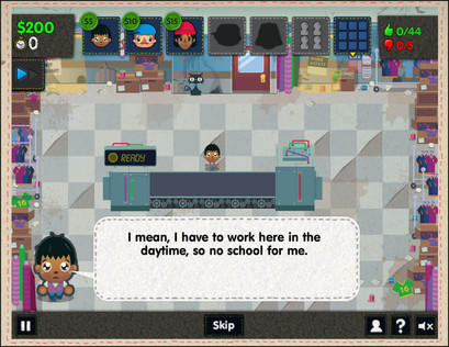 sweatshop game screenshot