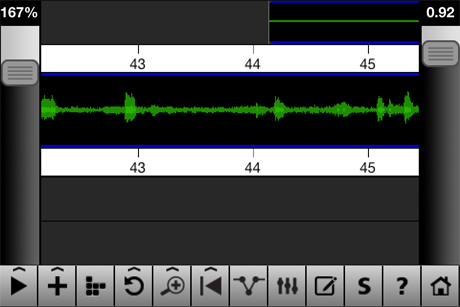 iPhone video editing - audio levels