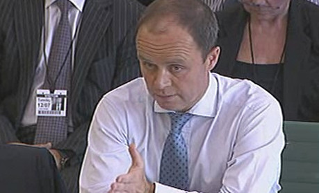 John Yates speaking to the House of Commons home affairs committee