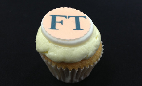 Financial Times cake