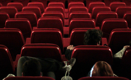 Cinema theatre seats