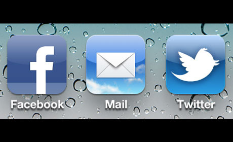 Facebook email Twitter