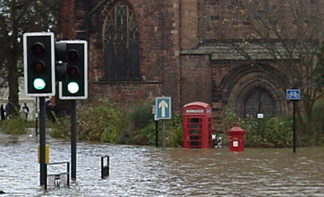 shrewsbury abbey floods