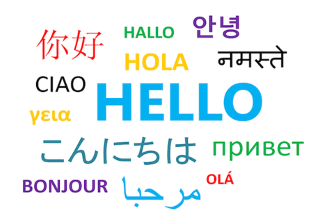 different languages hello