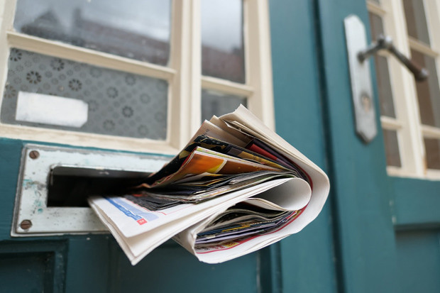 newspaper letterbox