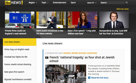 ITV News redesign