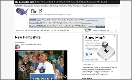 The 12 Washington Post