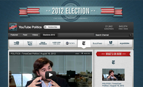 YouTube elections hub