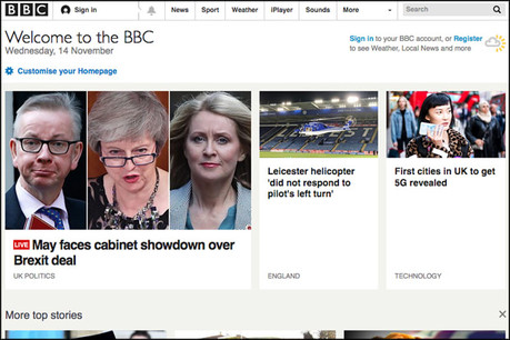 bbc homepage