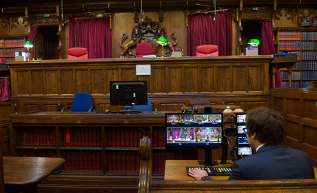 TV cameras court of appeal