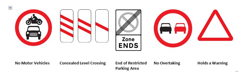 Mental Block Ahead Motorists Stumped By Road Signs Rules Of The Road Latest Press Releases Pressgo Journalism Co Uk
