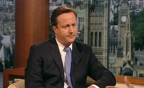 David Cameron on Andrew Marr Show