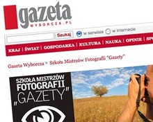 Screenshot of Gazeta Wyborcza