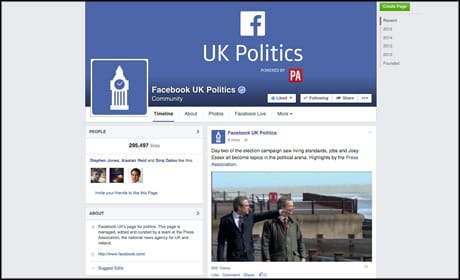 FB UK Politics Page