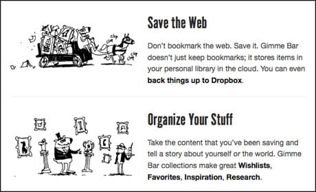 gimme bar screenshot