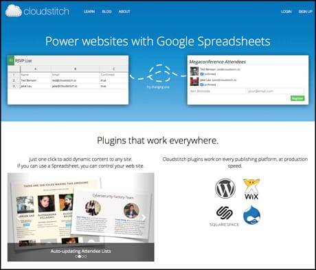 Cloudstitch screenshot