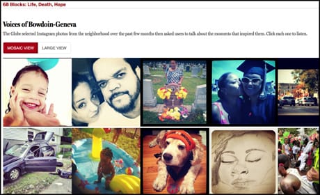 Boston Globe Voices feature