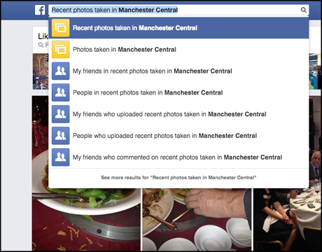 fb graph search screenshot