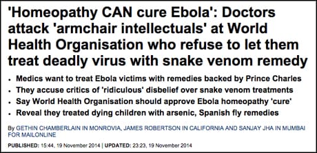 mail ebola