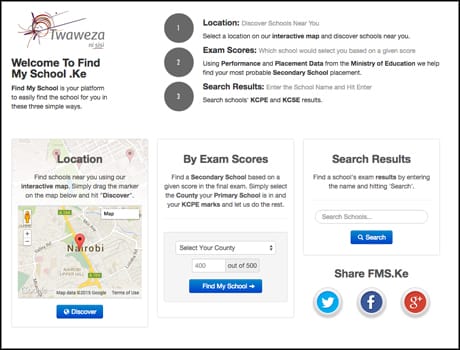 kenya find my school