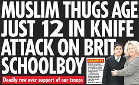 Muslim thugs Daily Star Leveson