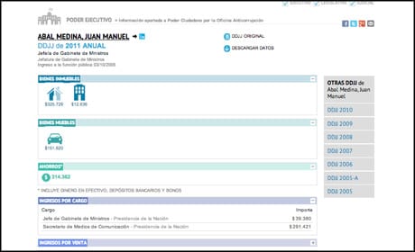 La Nacion screengrab