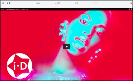i-D watch screenshot