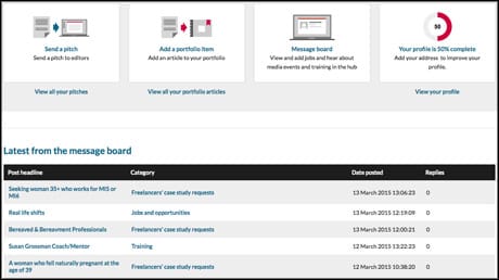journohub screenshot