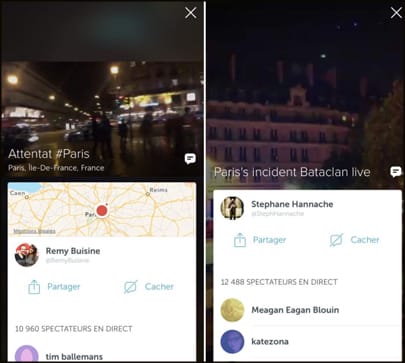 paris attacks streams