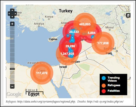 Syria Deeply map