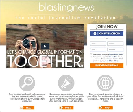 blasting news screenshot