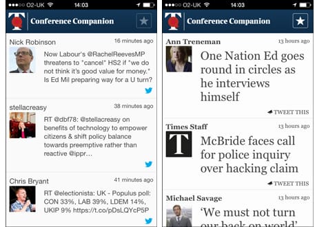 The Times Conference Companion