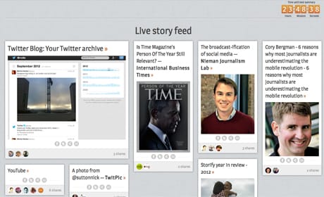 Unmissably live feed