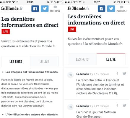 le monde paris attacks